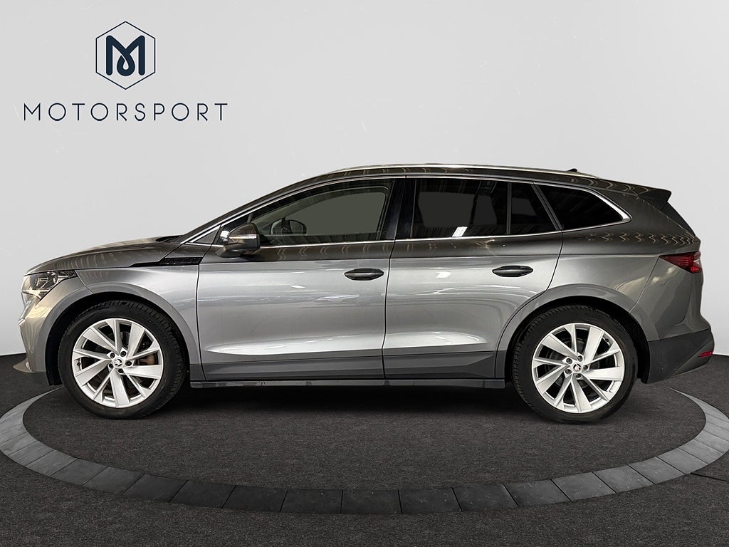 Skoda Enyaq iV 80x Dragkrok Adaptiv-farth Backkamera Navi Rattvärme bild 3