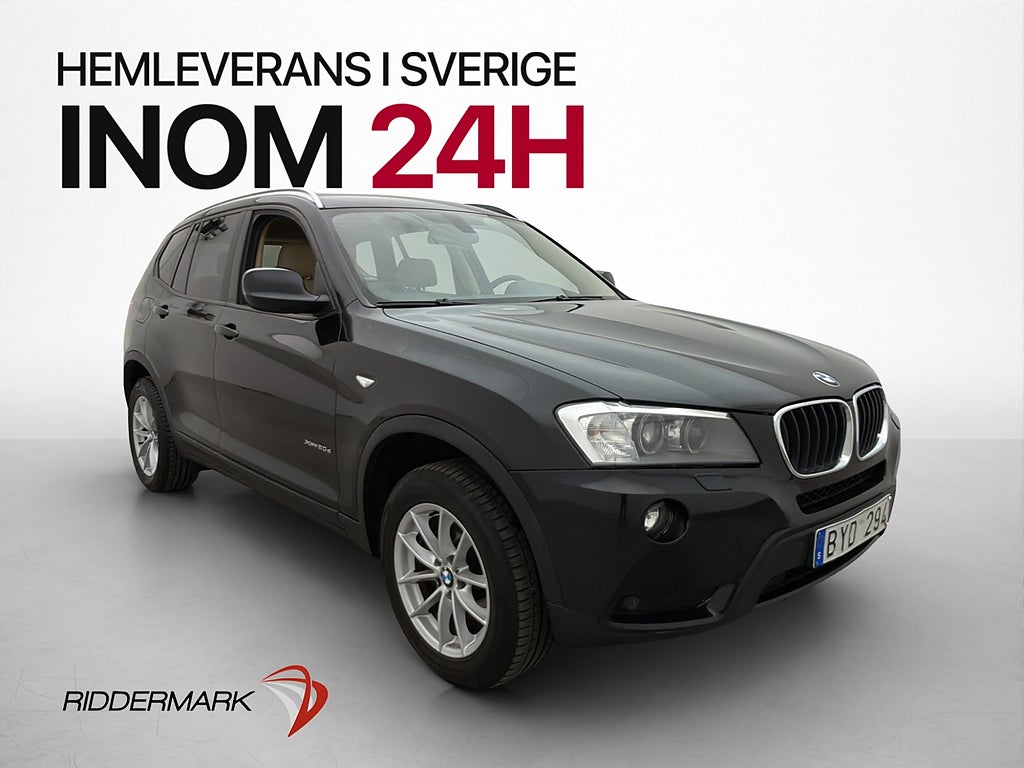 BMW X3 xDrive20d Steptronic, 184hk, Parkeringssensorer Xenon