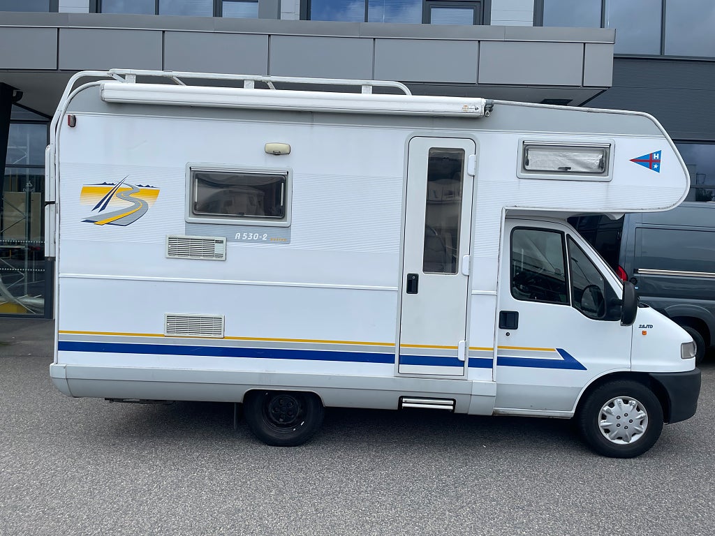 Bürstner A 531-2 AKTIV -560 lång- solcell-dubbelgolv-ny bes-