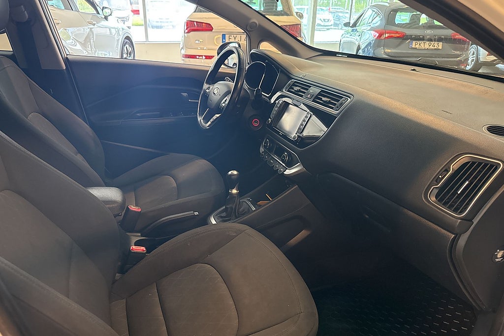 Kia Rio 5-dörrar 1.2 CVVT GLS M-värmare sov hjul Nybes miniatyr 12