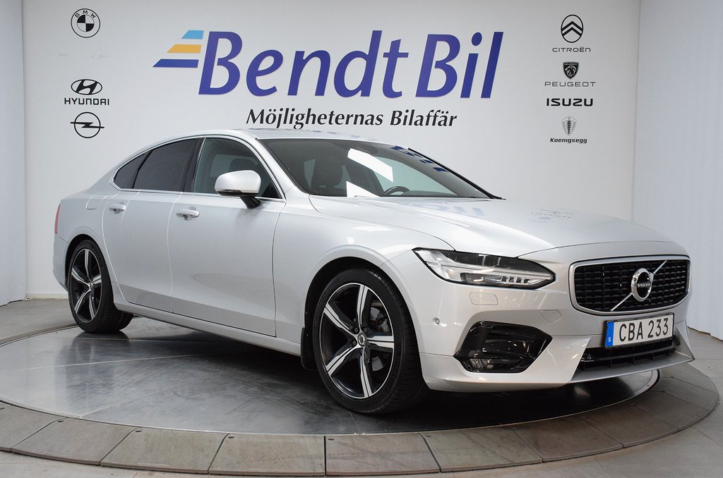 Volvo S90 D4 AWD R Design / Taklucka/ Navigation/ Värmare 