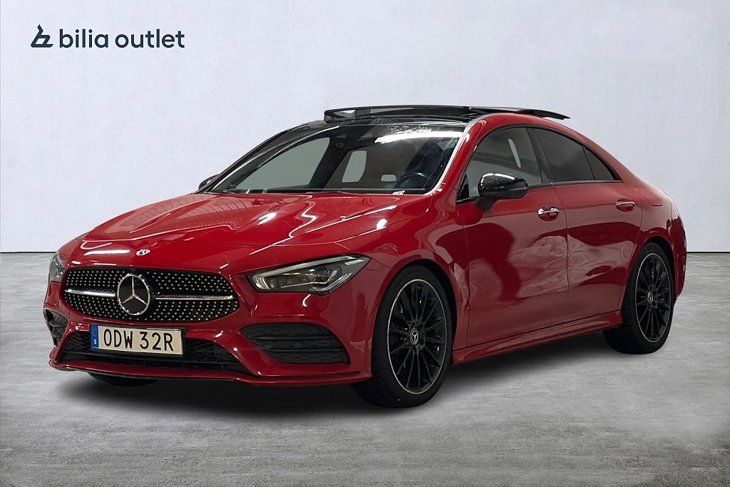 Mercedes-Benz CLA 250 4MATIC AMG 224hk Panorama Nightpkt Widescreen 360°