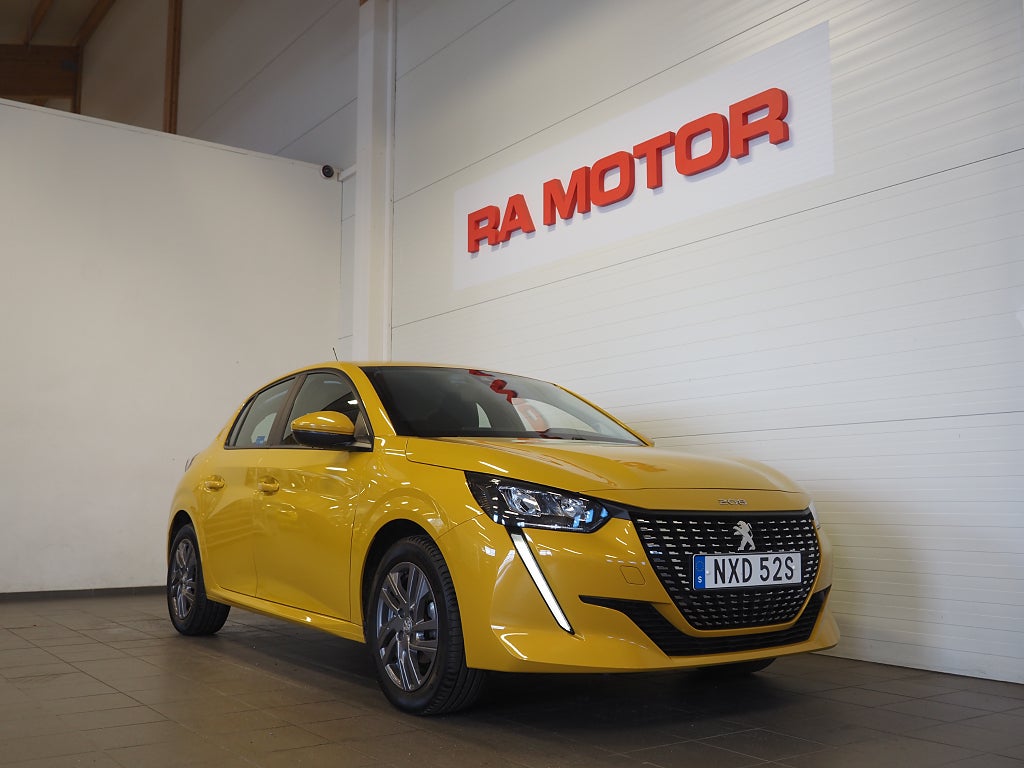 Peugeot 208 1.2 PureTech 75hk Active | Låga mil | M o K