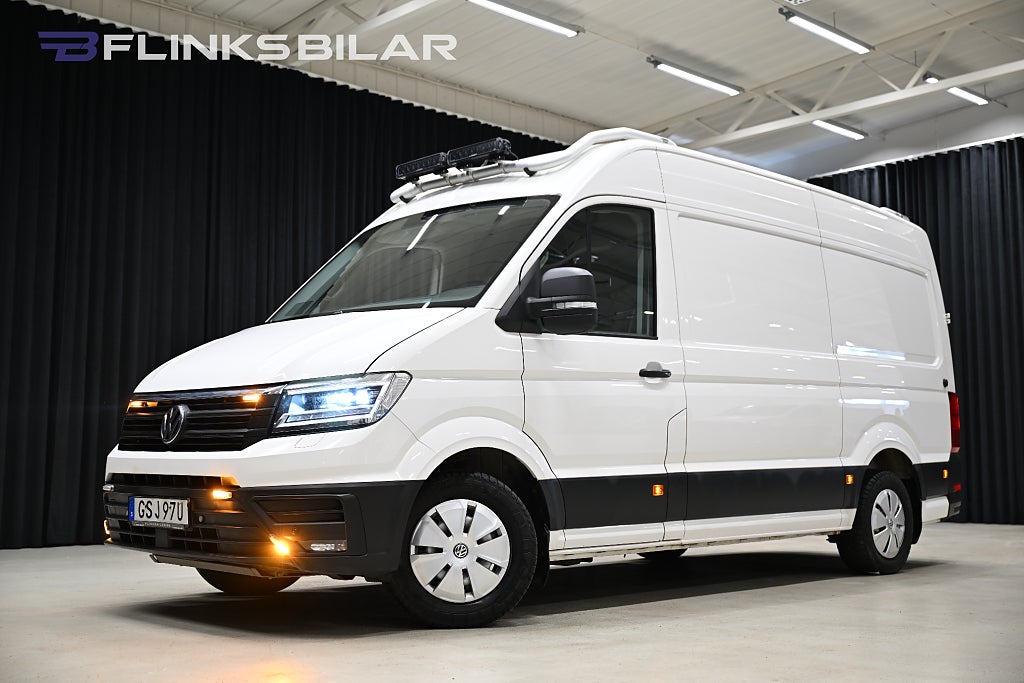 Volkswagen crafter 177HK Servicebil|Inredd|Inverter|Kompressor|3.5ton-drag