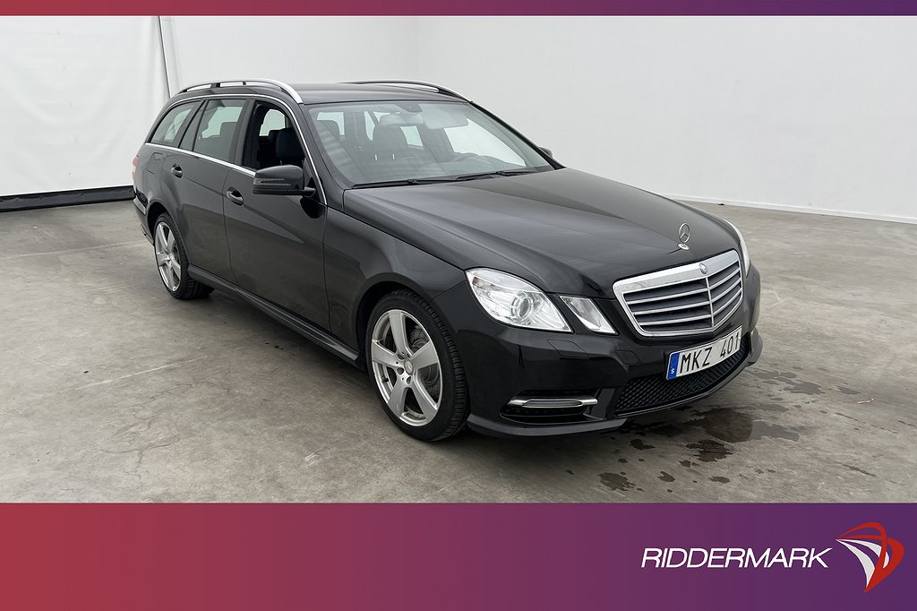 Mercedes-Benz E 200 T CDI 7G 136hk AMG Sport Skinn 0,49l/Mil