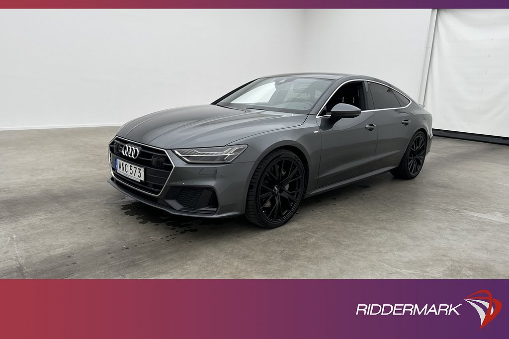 Audi A7 Sportback 55 TFSI Q S-Line Pano Cockpit Matrix Värm