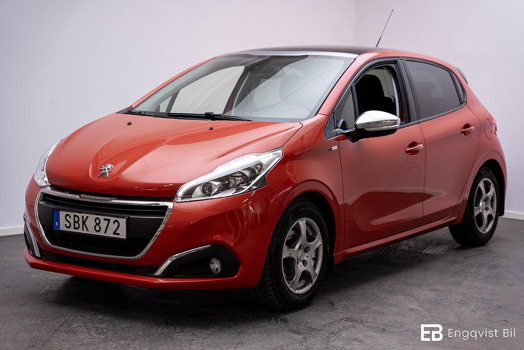 Peugeot 208 1.2 VTi 82hk Pano SoV-hjul