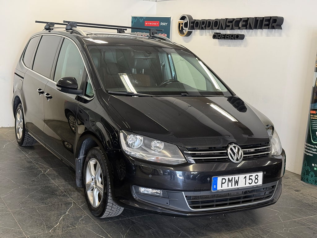 Volkswagen Sharan 6-sätes 1.4 TSI BMT Masters Navi Drag PDC Nybesiktigad 