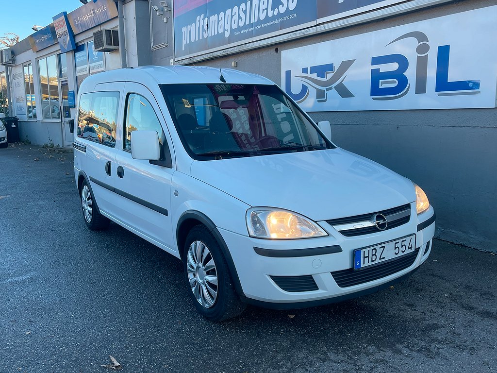 Opel Combo 1.6 CNG ecoFLEX Euro 4 Ny Servad/SoV/ 5 Sits