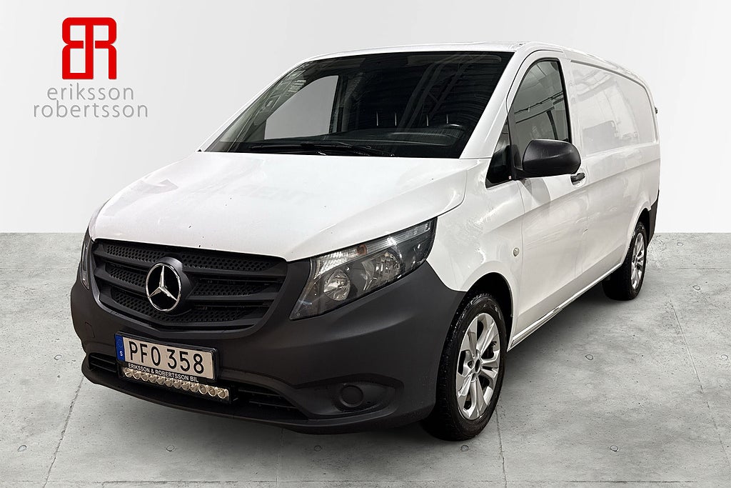 Mercedes-Benz Vito 114 CDI 2.8t Lång Värmare Dragkrok Ledramp *MOMS*
