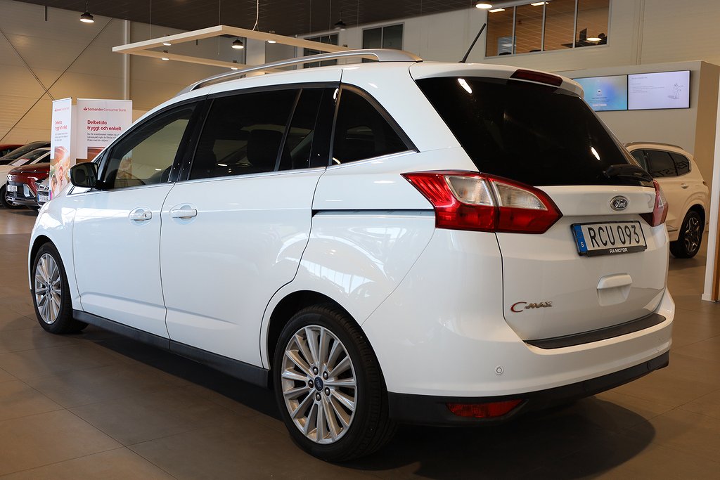 Ford Grand C-Max 2,0 TDCi 150hk Titanium Aut 7-sits Pdc 2018