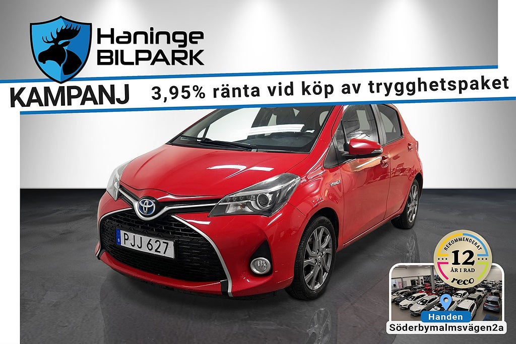 Toyota Yaris Hybrid e-CVT Active Hybrid B-kamera/SUPERDEAL 3,95%