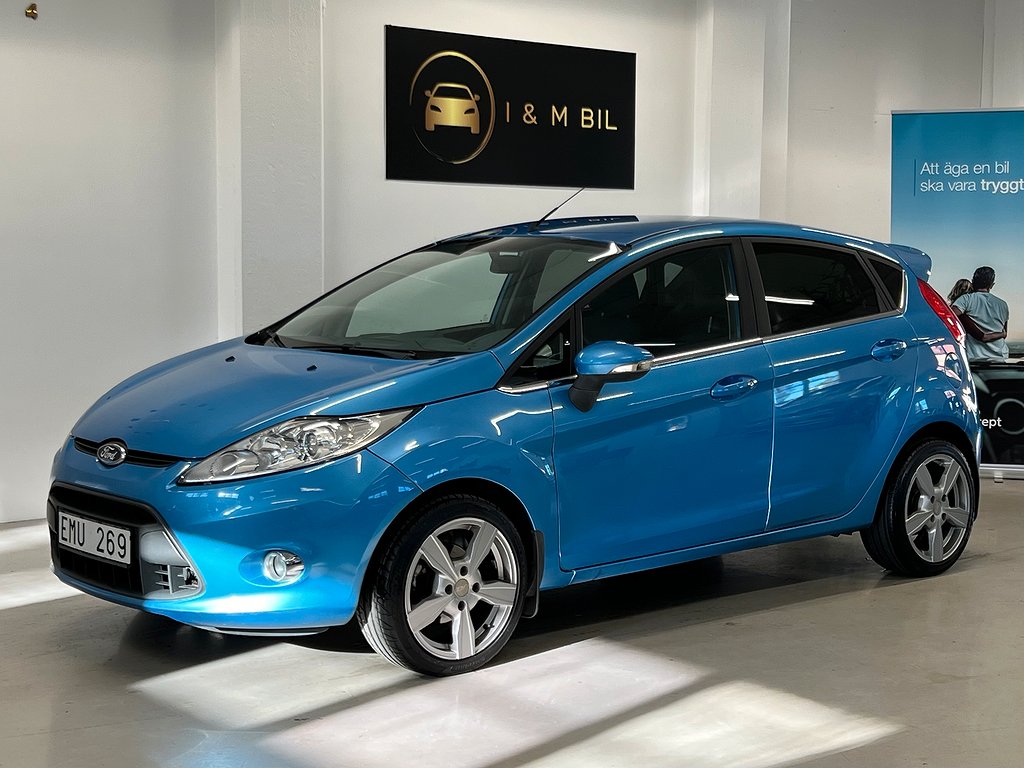 Ford Fiesta 5-dörrar 1.25 Titanium Euro 5/Nybes