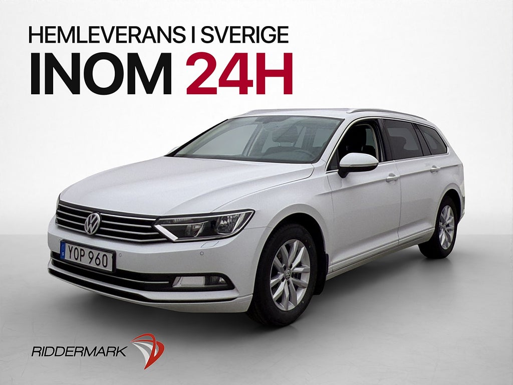 Volkswagen Passat 1.4 TSI 150hk Värmare Cockpit Drag Kamera