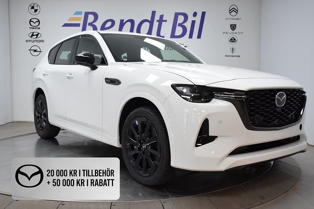 Mazda CX-60 PHEV | Homura | Pano | 3.99% RÄNTA & Vinterhjulskampanj