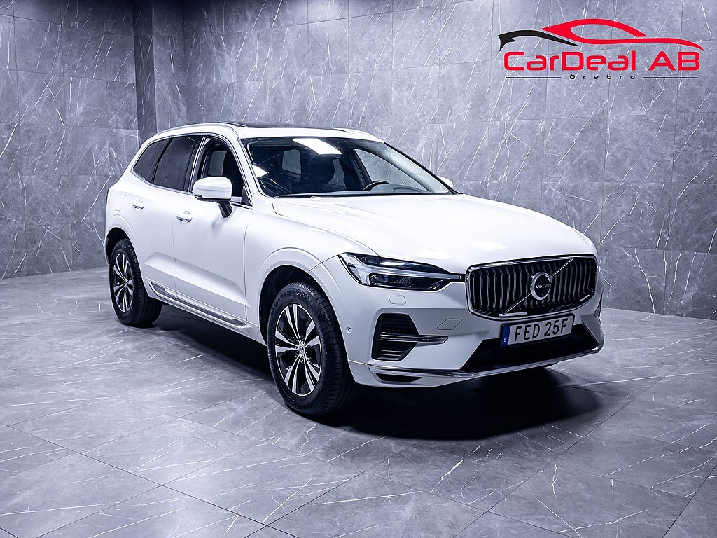 Volvo XC60 Recharge T6 AWD 350hk Core Bright Pano 360 CarPlay Drag