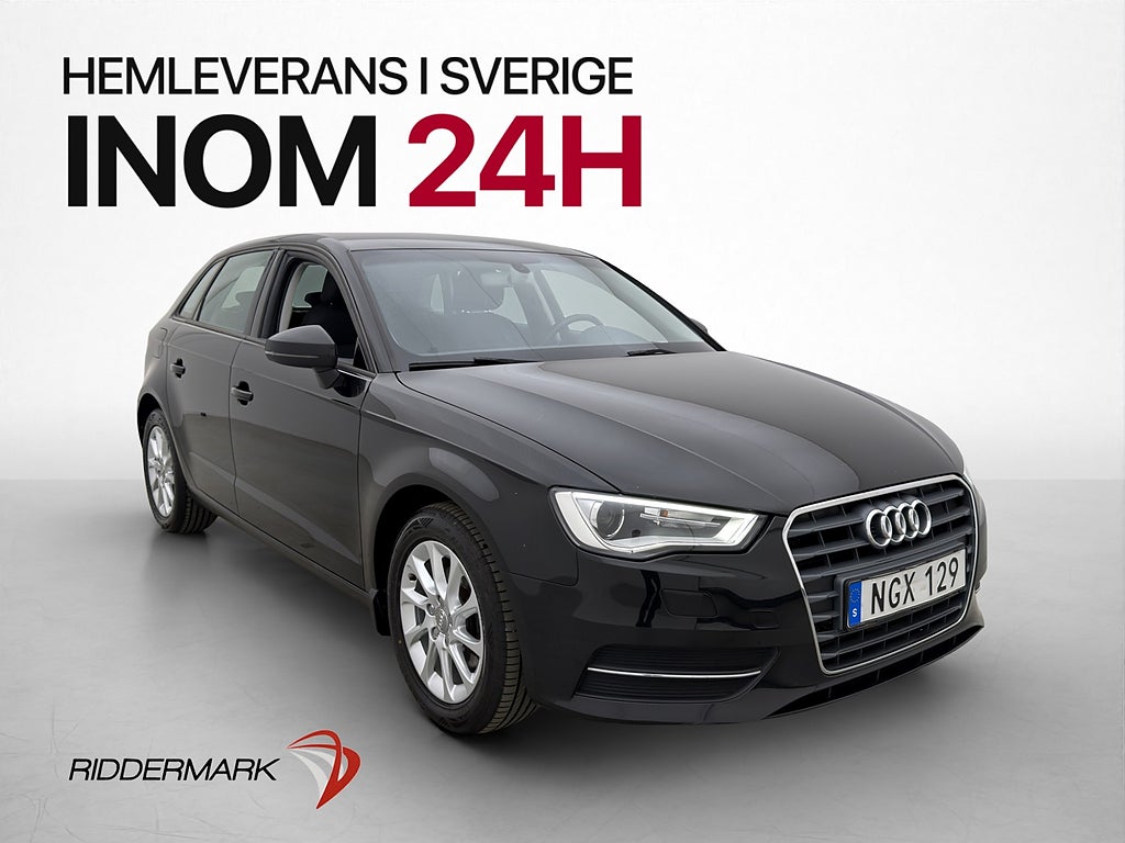 Audi A3 Sportback 1.2 TFSI 110hk Sensor Farthållare 2 Brukar