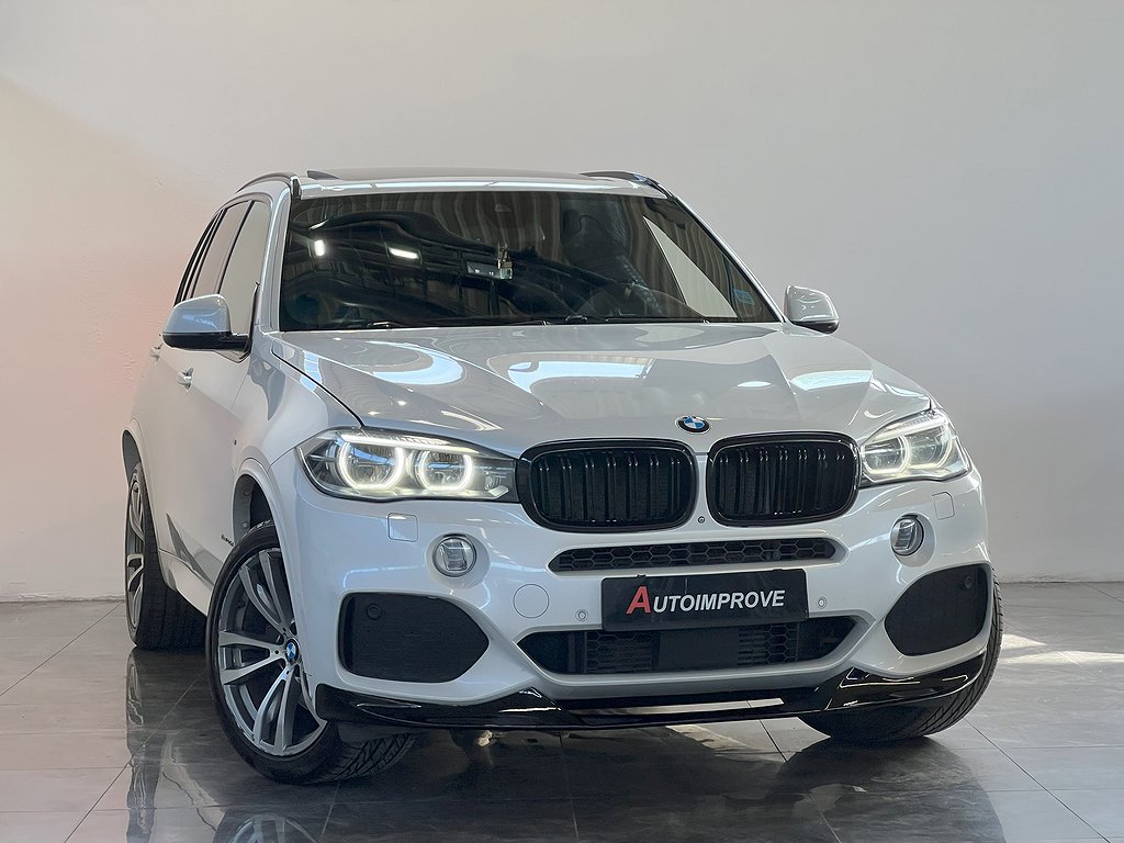 BMW X5 XDRiVE 40D 313HK 7-SITS SOFTCLOSE NIGHTVISION PANO