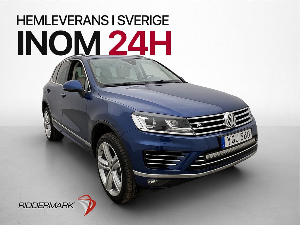 Volkswagen Touareg 3.0 V6 TDI 262hk 4M Pano Dynaudio Kamera