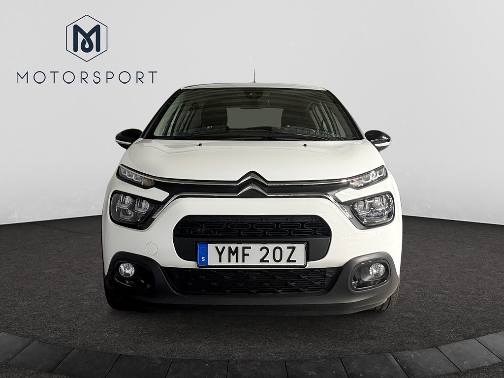 Citroën C3 1.2 PT 83hk Navigation P-Sensorer Carplay Farthållare bild 8