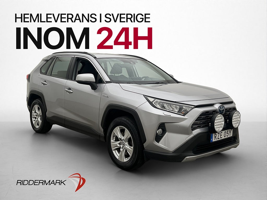 Toyota RAV4 Hybrid AWD 222hk Active Kamera Rattvärme Drag