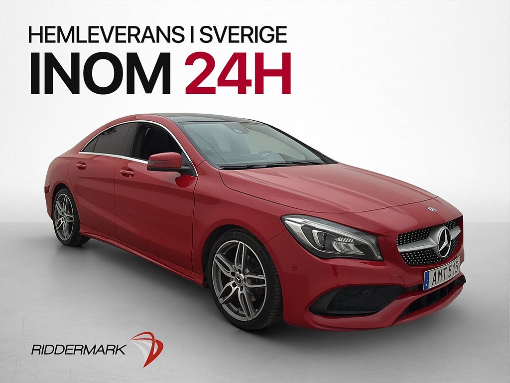Mercedes-Benz CLA 200 156hk AMG Line Panorama Kamera CarPlay