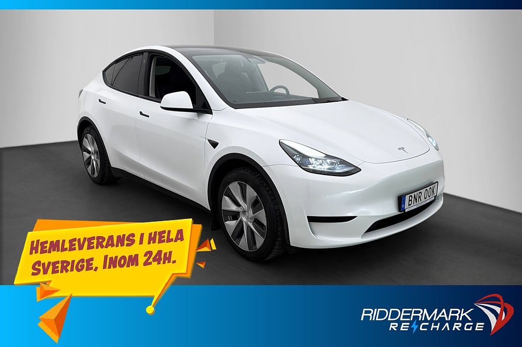 Tesla Model Y Standard Range RWD Drag AP Pano Svensksåld