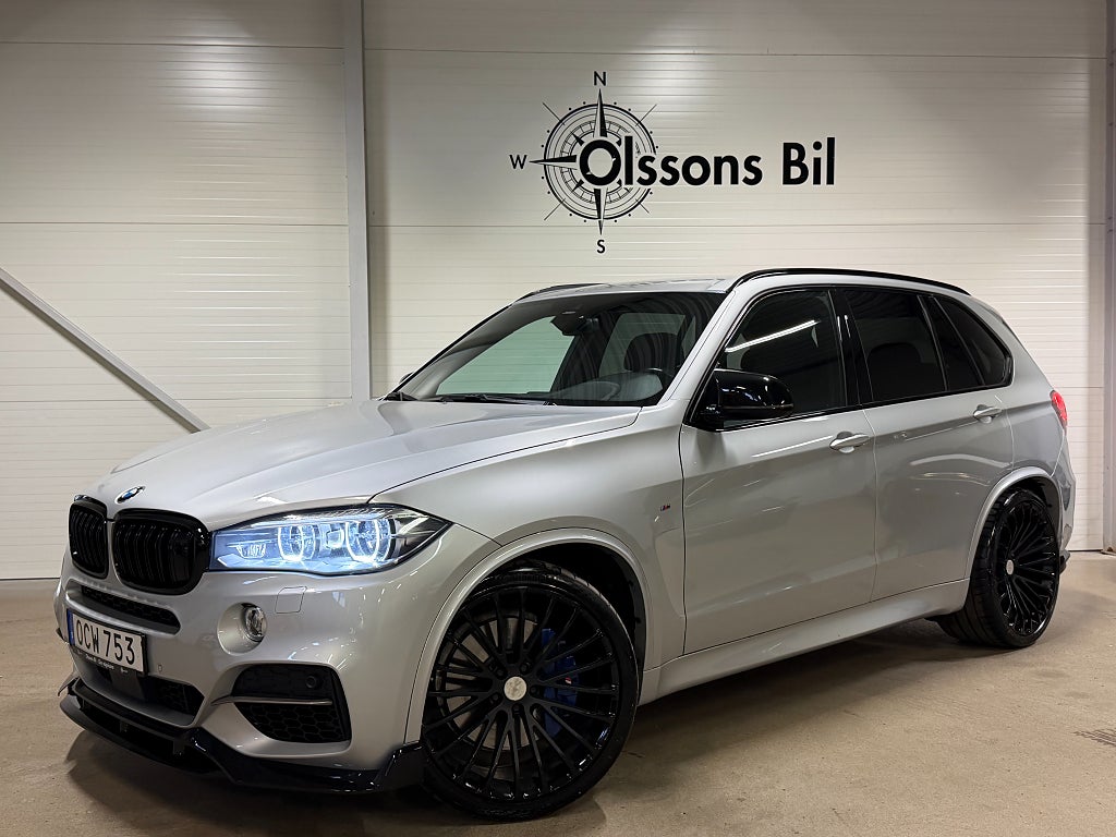 BMW X5 M50d Drag HuD Nightvision B-kam Värmare H&R