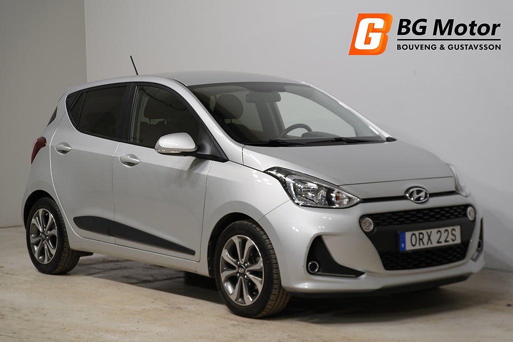 Hyundai i10 1.0 67HK blue Premium Bluetooth/Farthållare/Rattvärme