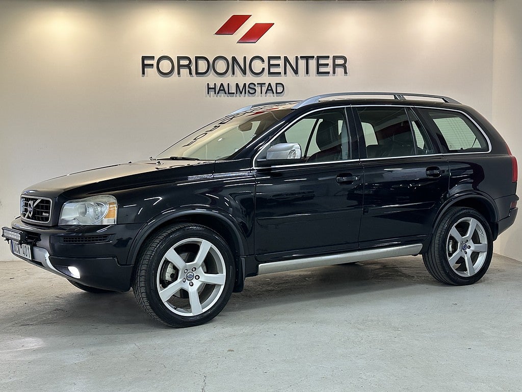 Volvo XC90 7-sits D5 AWD 200 hk Geartronic R-Design, Drag|Värmare