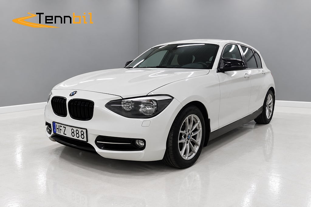 BMW 118d 5-dörrars Steptronic Sport line Dragkrok P-Värmare