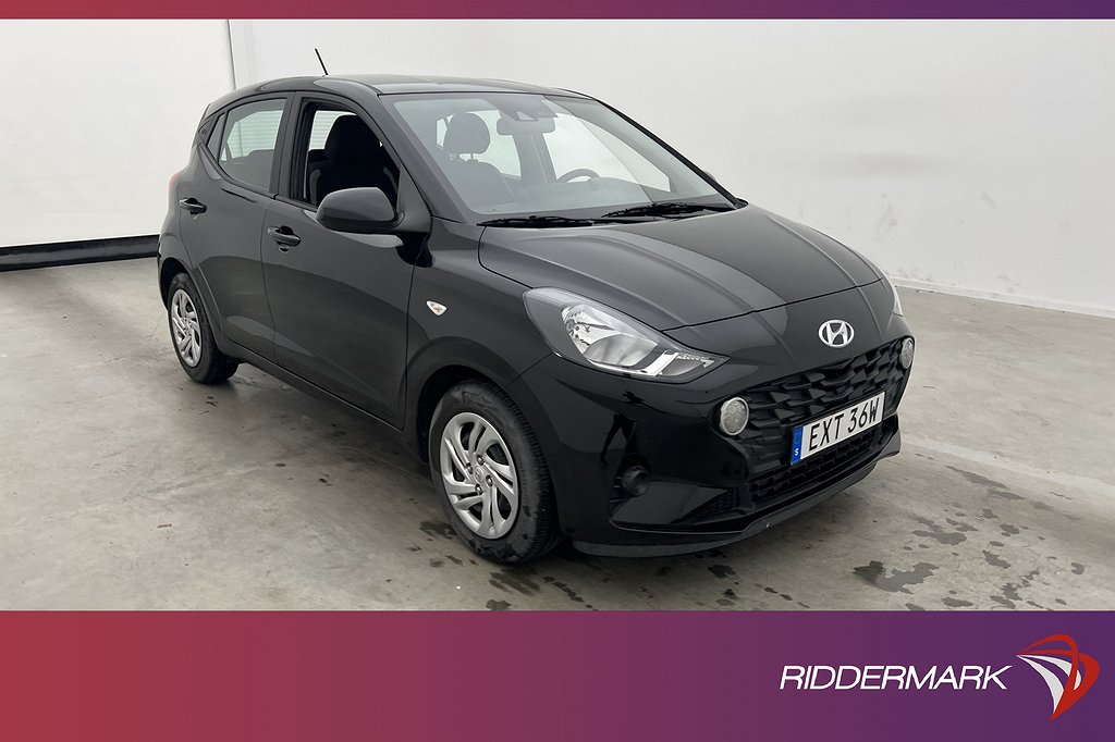 Hyundai i10 1.0 67hk Essential CarPlay Rattvärme Farthållare