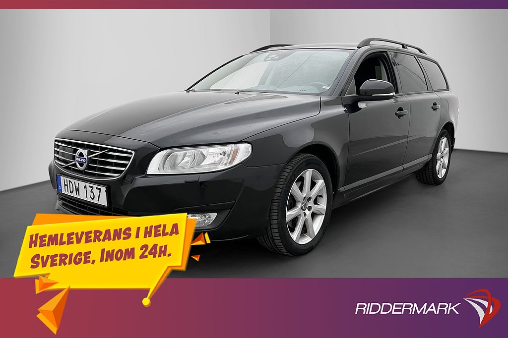 Volvo V70 T4 Manuell 190hk Kinetic Classic Värmare Sensorer