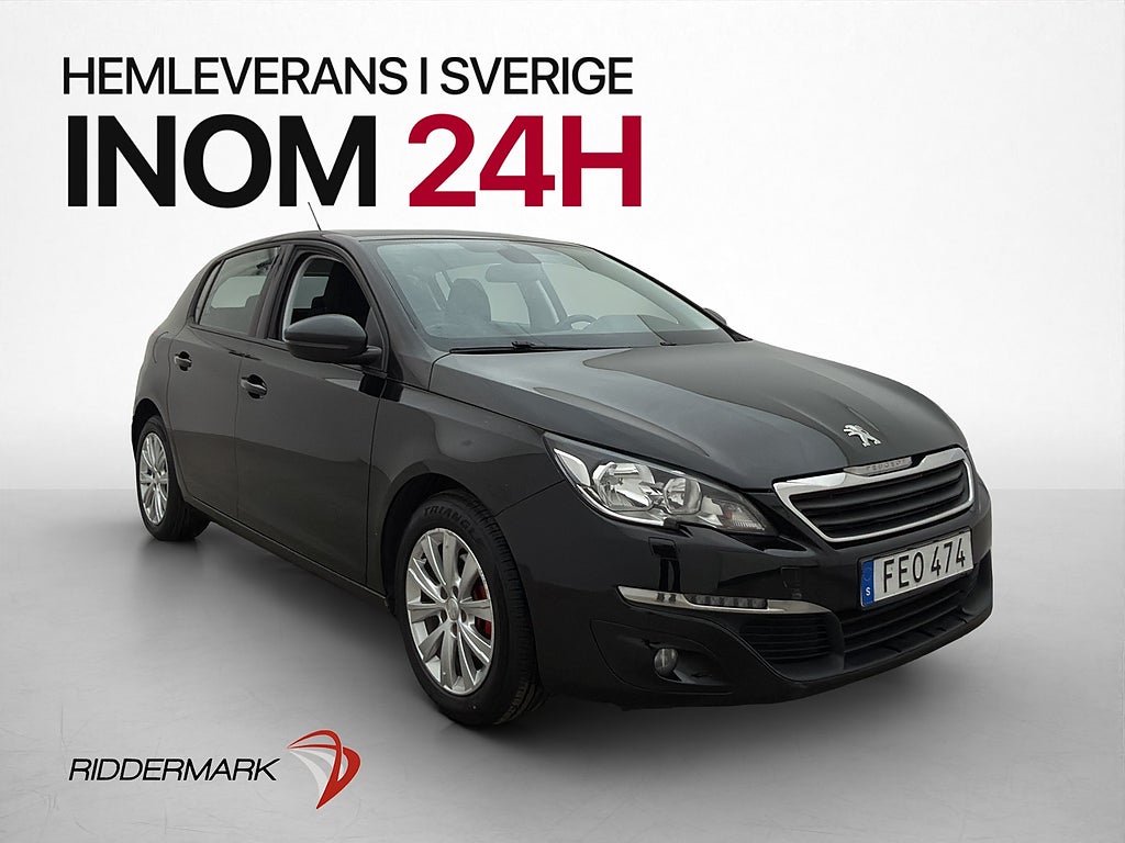 Peugeot 308 1.6 BlueHDi Active P-Sensorer 2-Zons 0,38L/Mil