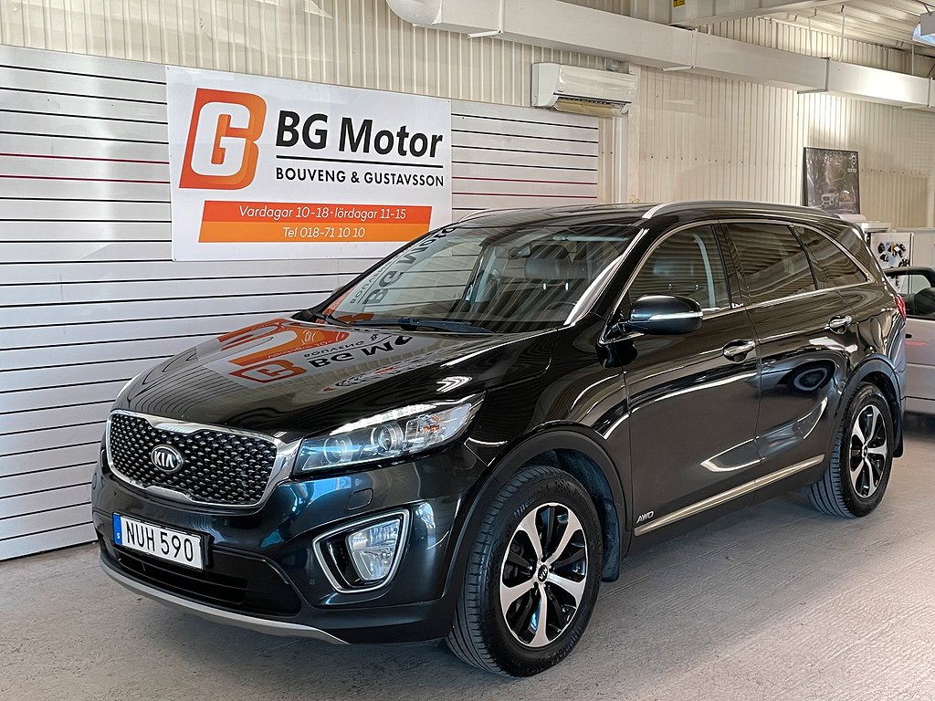 Kia Sorento 2.2 CRDi 200HK AWD Business 7-sits Drag/Navi