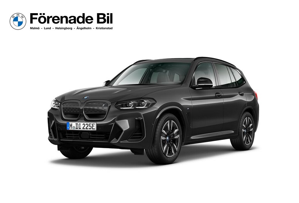 BMW iX3 Charged Paket Sätesminne Pano Farth. Backkamera Drag