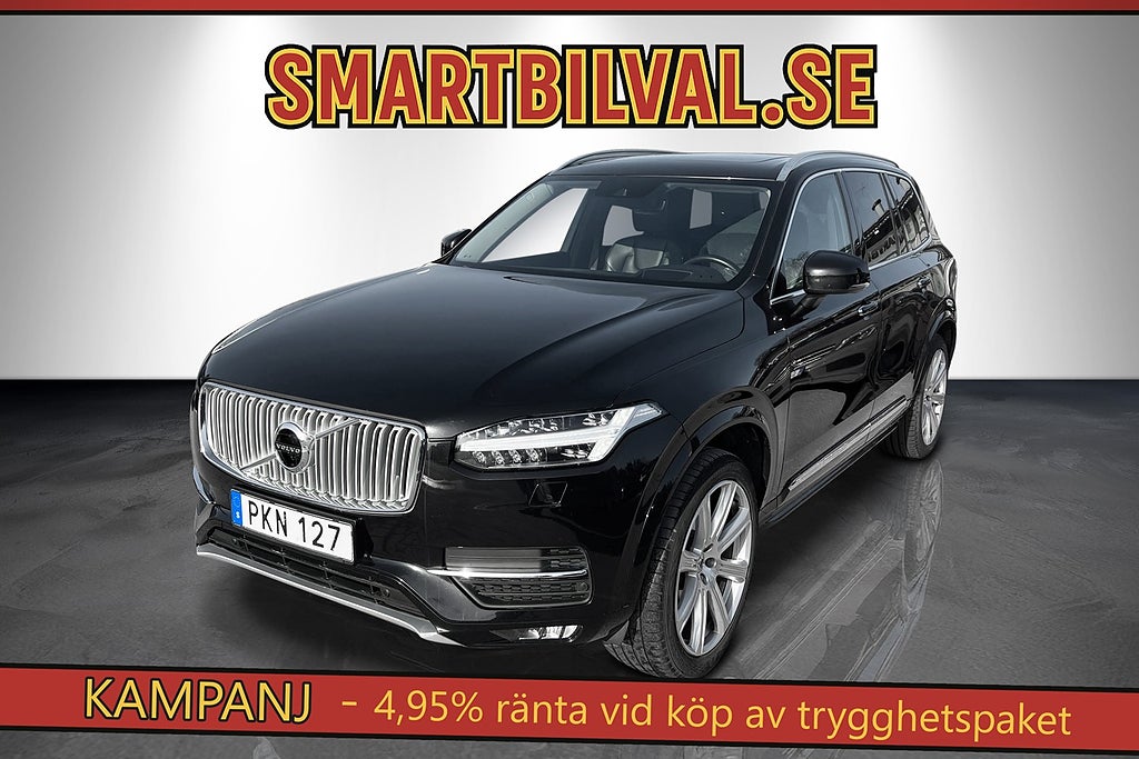 Volvo XC90 D5 AWD Inscription 7-Sits Panorama Värmare