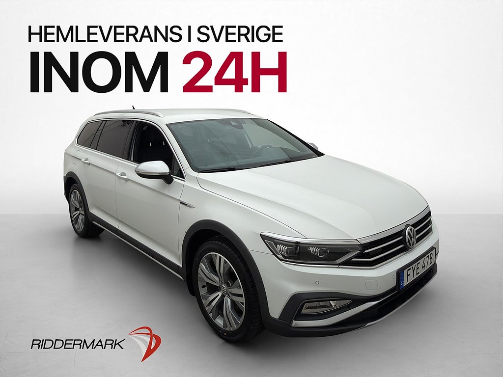 Volkswagen Passat Alltrack 190hk 4M Executive Kamera Drag