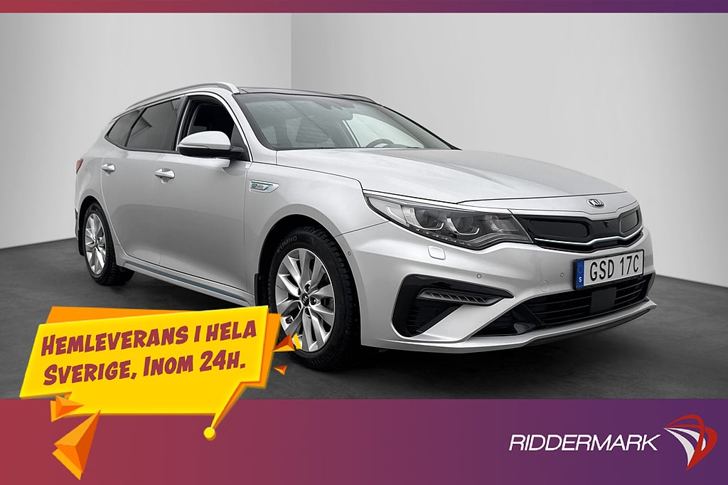 Kia Optima Sport Wagon Plug-in Advc Plus Pano Läder 360° Nav