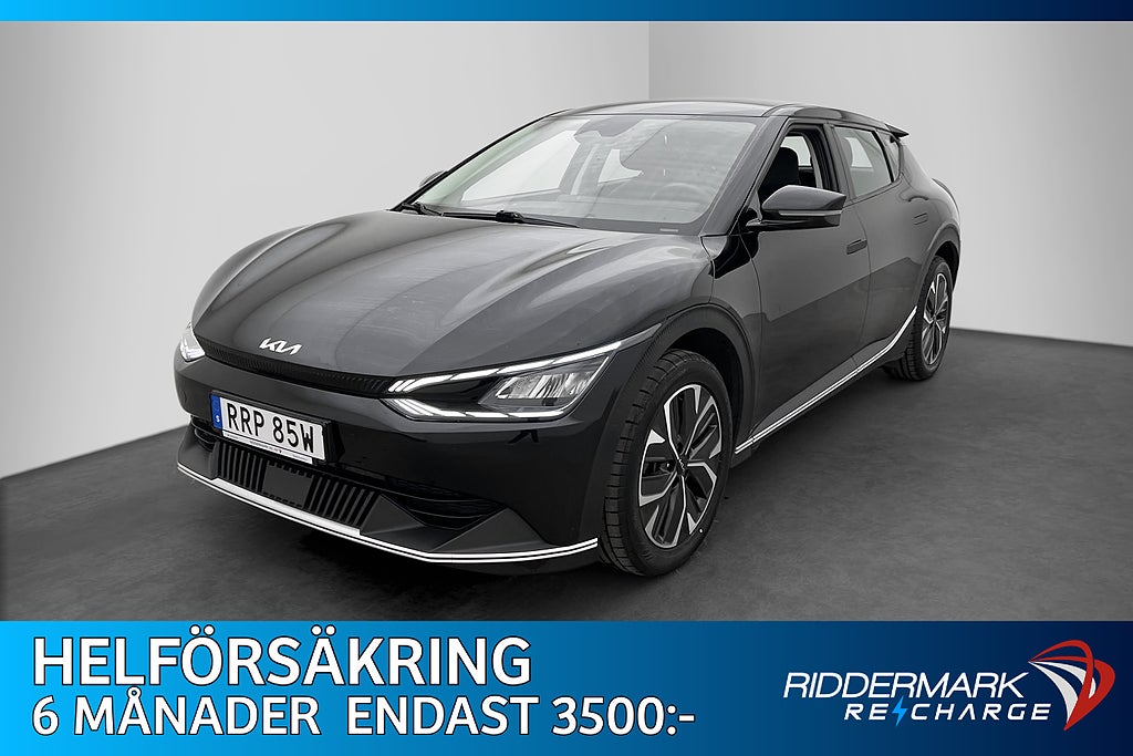 Kia EV6 77.4 kWh 228hk Drag Kamera Rattvärme Navi MOMS