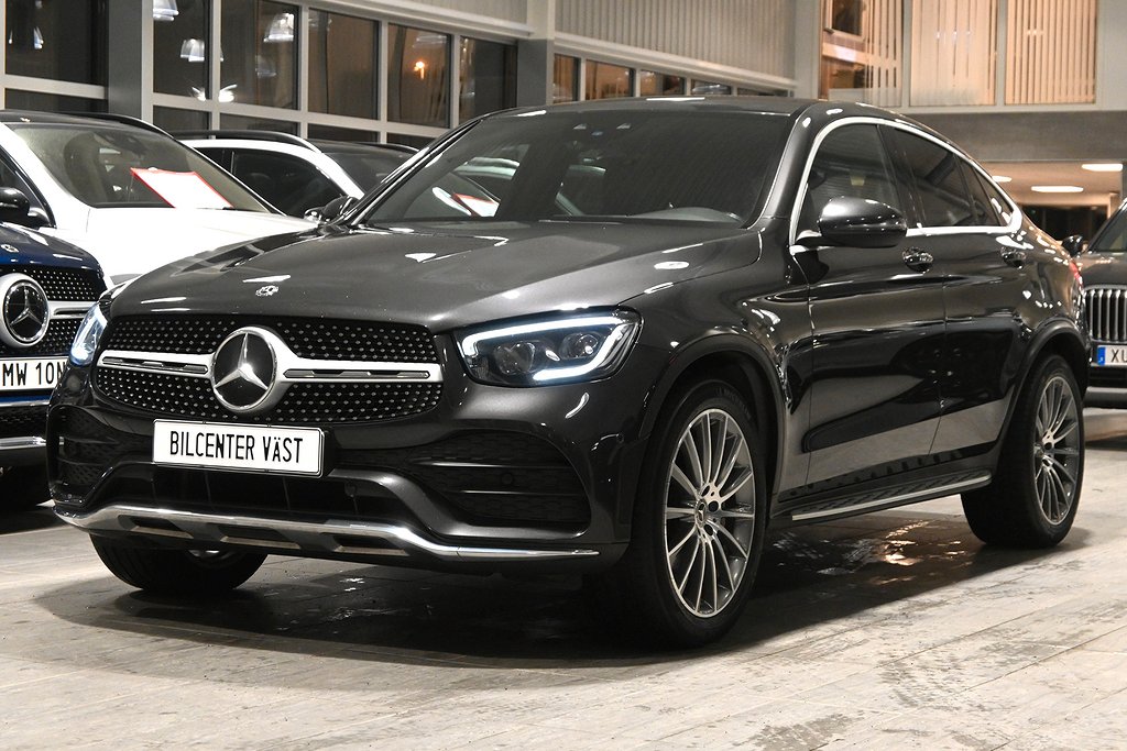 Mercedes-Benz GLC 300 d Coupé 245hk 4M AMG  !JULKAMPANJ! Premium Burmester 