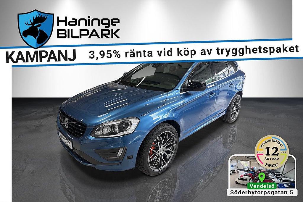 Volvo XC60 D4 AWD Classic R-Design / DRAG / PANO / SKINN / H&K 