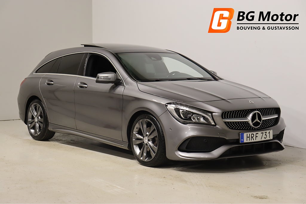 Mercedes-Benz CLA 200 156HK Shooting Brake Aut AMG Sport Drag/Pano 1,99% Ränta
