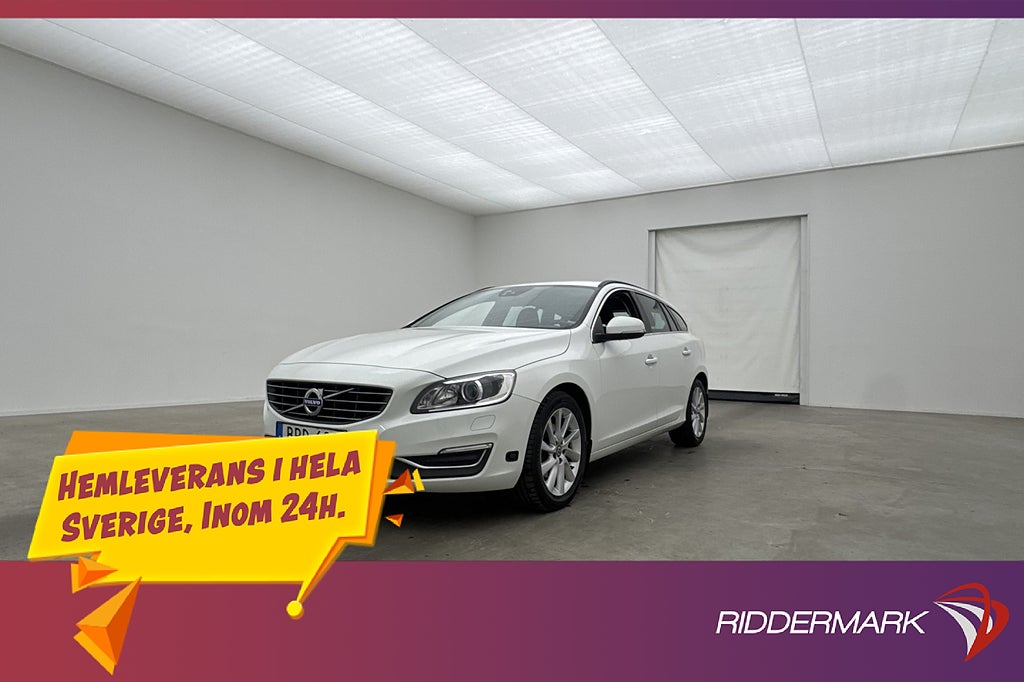 Volvo V60 D4 Momentum VOC Värmare P-Sensorer Halvskinn