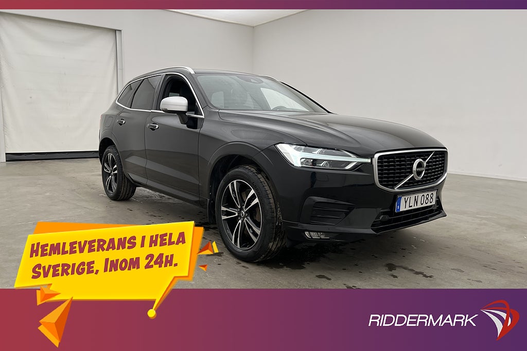 Volvo XC60 D4 AWD R-Design Pano HuD Kamera BLIS Värmare 190h