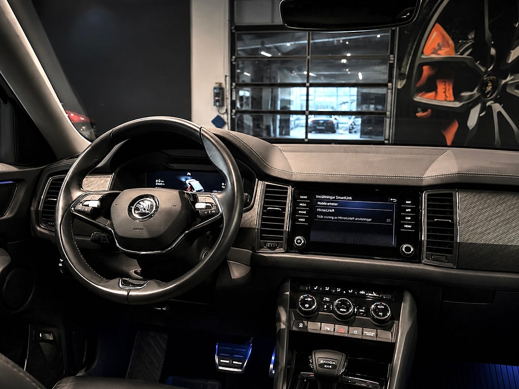 Skoda Kodiaq 2.0 TSI 4×4 Pro Style Värmare, Drag - bild 8
