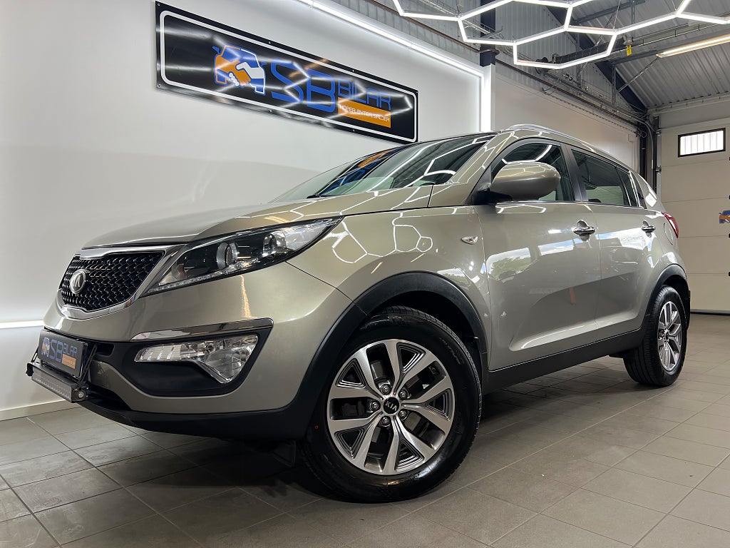 Kia Sportage 1.7 CRDi Manuell, 115hk Action Dragkrok