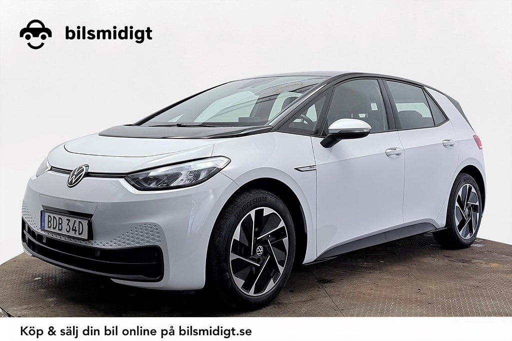Volkswagen ID.3 Pro Performance Komfort Navi Clima AppConnect 204hk