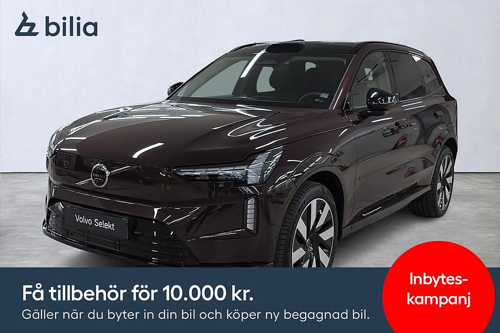 Volvo EX90 Twin Motor Ultra 7-sätes/Bose/360/Google/Drag
