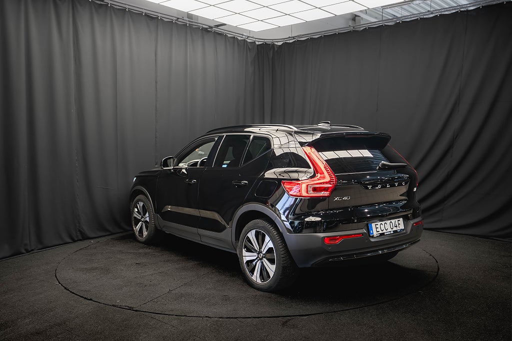 Volvo XC40 Recharge DRAG KAMERA VÄRMEPUMP 92.8%SoH 1-ÄGARE